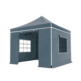 Lizzely Garden & Living Easy up 3x3m grijs luxe partytent opvouwbaar Lizzely Garden & Living Easy up 3x3m grijs luxe partytent opvouwbaar