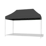 Lizzely Garden & Living Easy up 3x4,5m zwart 30mm (aluminium buizen) zonder zijwanden semi prof partytent opvouwbaar Lizzely Garden & Living Easy up 3x4,5m zwart 30mm (aluminium buizen) zonder zijwanden semi prof partytent opvouwbaar