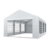 Lizzely Garden & Living Partytent 4x6m PVC met grondframe brandvertragend Lizzely Garden & Living Partytent 4x6m PVC met grondframe brandvertragend