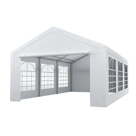 Lizzely Garden & Living Partytent 4x6m wit semi professioneel Lizzely Garden & Living Partytent 4x6m wit semi professioneel