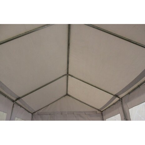 Lizzely Garden & Living Partytent 4x8m PVC met grondframe brandvertragend Lizzely Garden & Living Partytent 4x8m PVC met grondframe brandvertragend