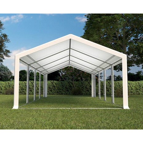 Lizzely Garden & Living Partytent 4x8m PVC met grondframe brandvertragend Lizzely Garden & Living Partytent 4x8m PVC met grondframe brandvertragend