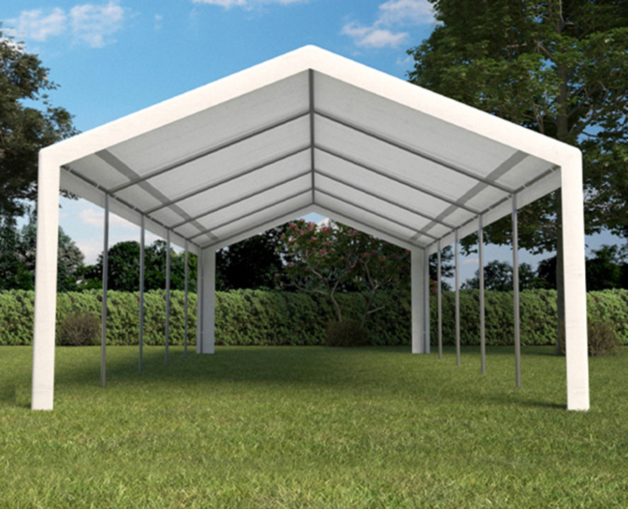 Partytent 5x10m Premium gegalvaniseerde buizen Partytent 5x10m Premium gegalvaniseerde buizen