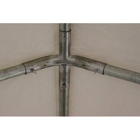 Lizzely Garden & Living Partytent 5x10m PVC met grondframe brandvertragend Lizzely Garden & Living Partytent 5x10m PVC met grondframe brandvertragend