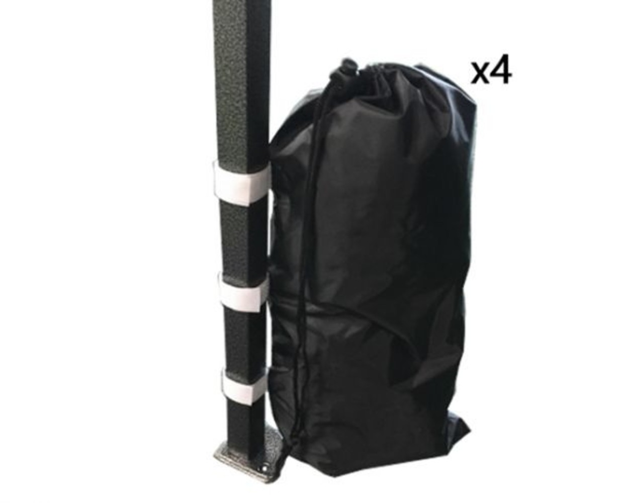 Easy up 2x2m zwart luxe partytent opvouwbaar Easy up 2x2m zwart luxe partytent opvouwbaar