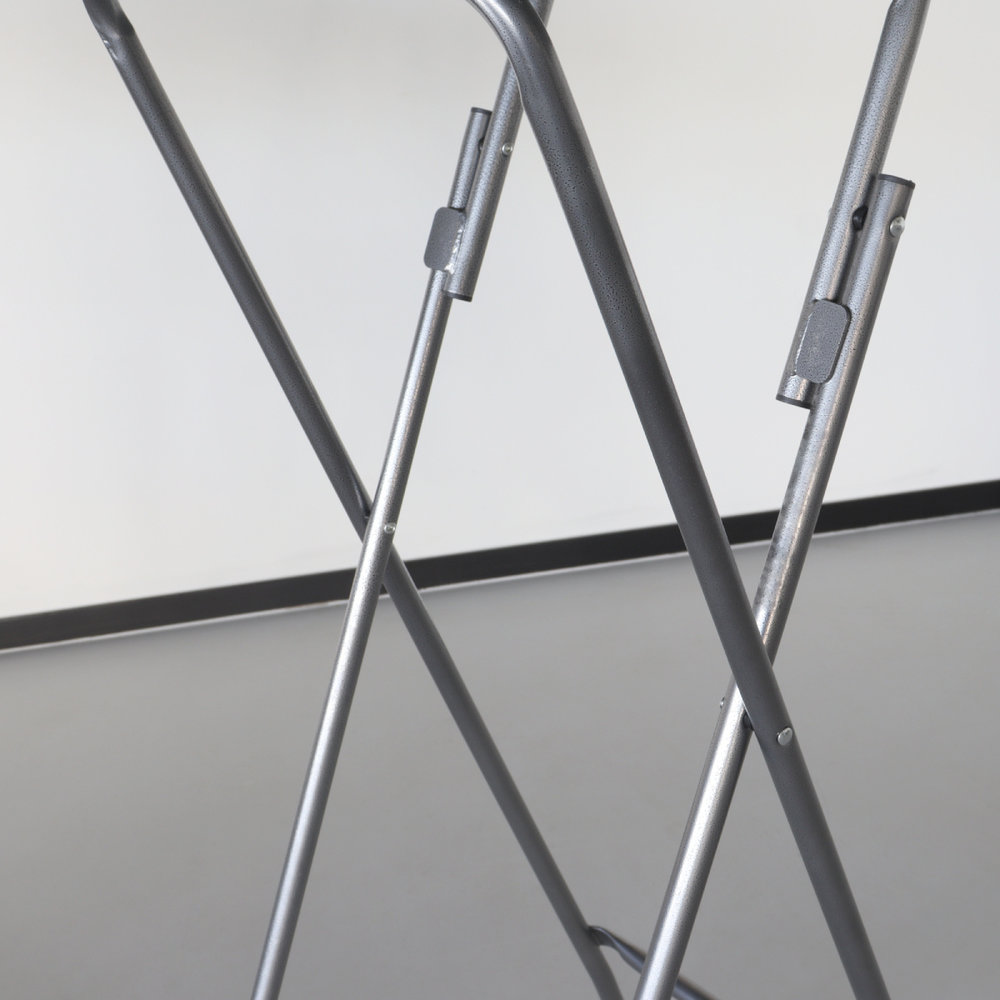 Statafel wit 60cm breed blad Statafel wit 60cm breed blad