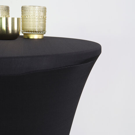 Lizzely Garden & Living Stretch rok zwart statafelrok statafel 60cm statafelhoes Lizzely Garden & Living Stretch rok zwart statafelrok statafel 60cm statafelhoes