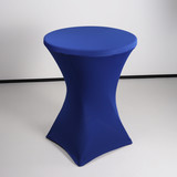 Lizzely Garden & Living Stretch rok blauw statafelrok statafel 80cm statafelhoes Lizzely Garden & Living Stretch rok blauw statafelrok statafel 80cm statafelhoes