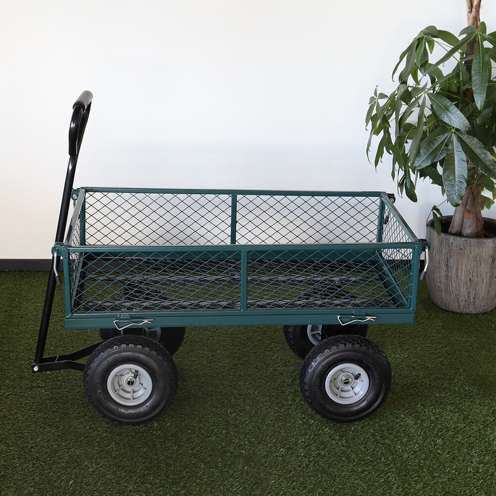 Tweedekans model: Bolderkar bolderwagen prof groen Tweedekans model: Bolderkar bolderwagen prof groen