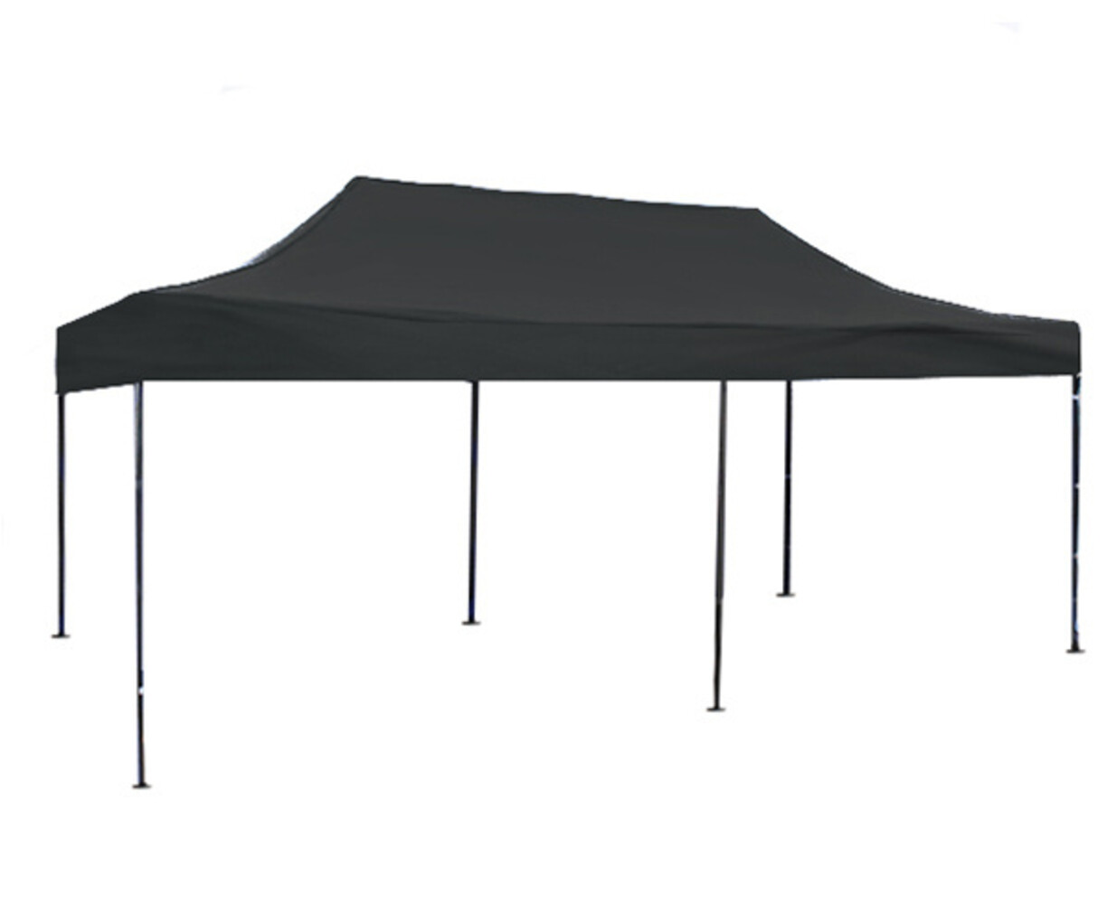 Tweedekans model: Easy up 3x6m zwart luxe partytent opvouwbaar Tweedekans model: Easy up 3x6m zwart luxe partytent opvouwbaar