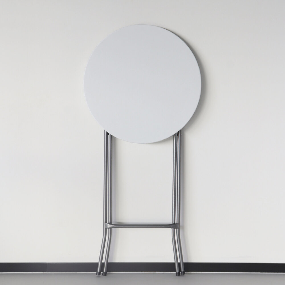 Tweedekans model: Statafel 60cm wit breed blad