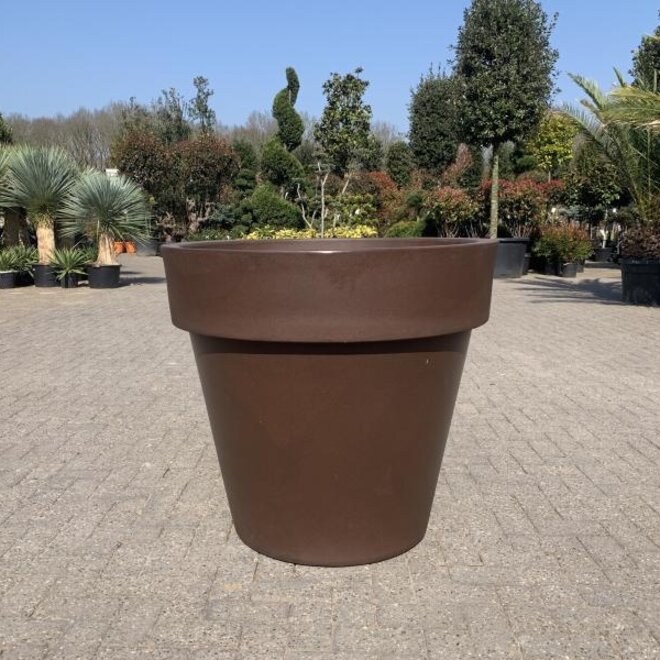 Kunststof plantenbak / bloembak Milaan Bronze 100 cm