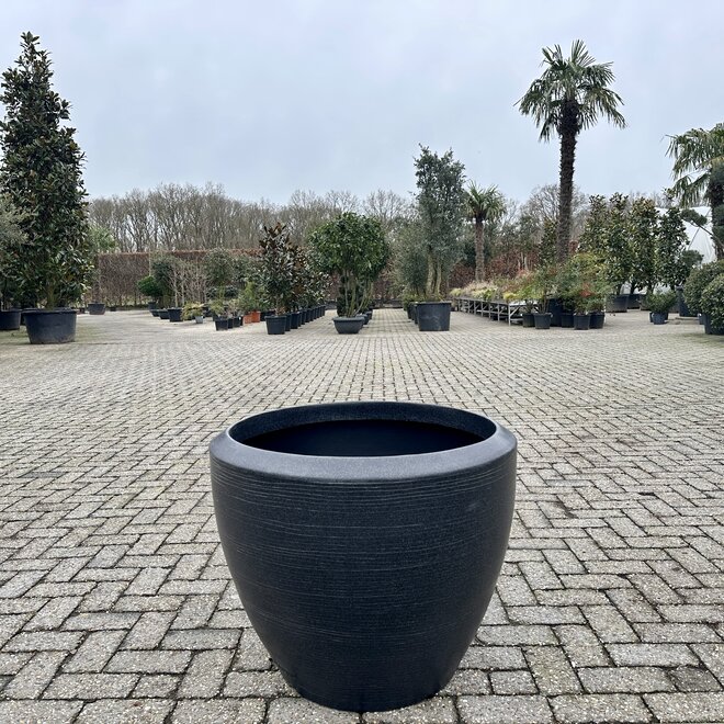 Luxury vase plantenbak antraciet 75 cm