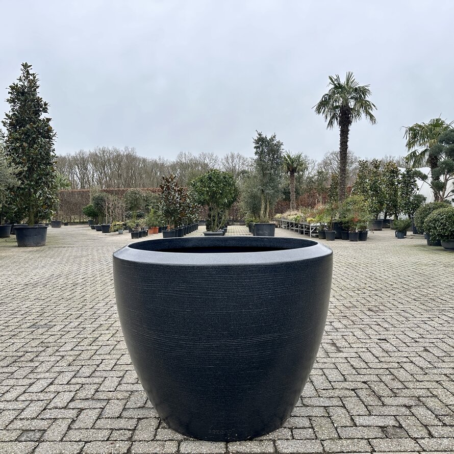 Luxury vase plantenbak Noah zwart