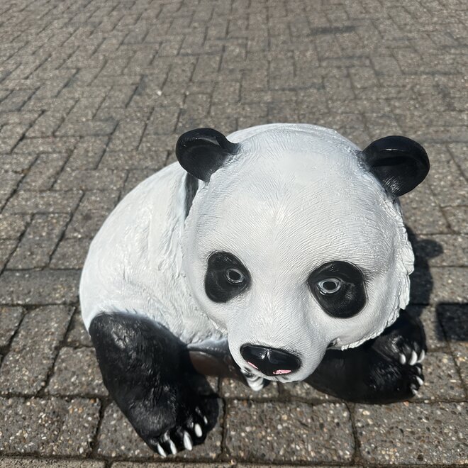 Panda beeld zittend