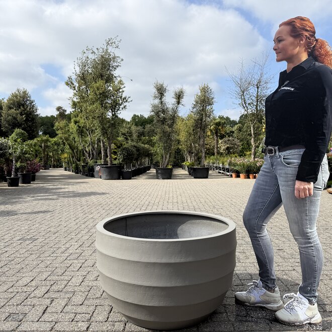 Plantenbak Bordo New Egg Low Marbella 94 cm