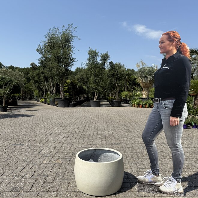 Grigio Modern Bowl (Luca Lifestyle) - 60 cm