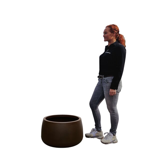 Plantenbak Titano Brons 65 cm