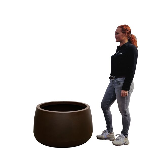 Plantenbak Titano Brons 80 cm