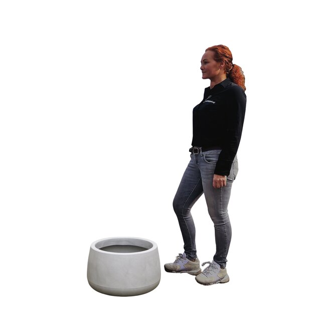 Plantenbak Titano Greystone 50 cm