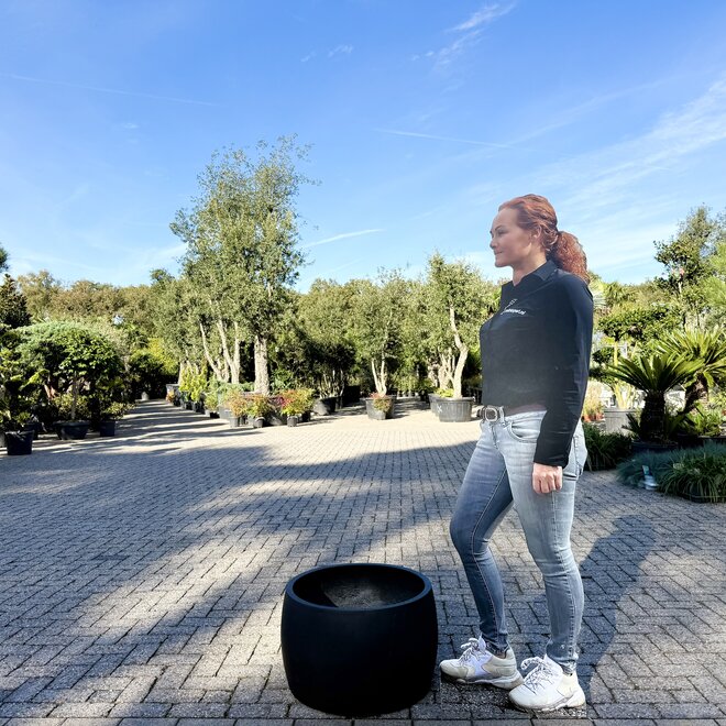 Grigio Modern Bowl Anthracite (Luca Lifestyle) - 60 cm
