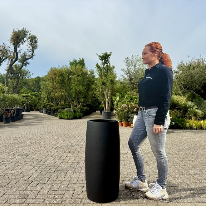 Grigio Modern Vase Anthracite (Luca Lifestyle) - 90 cm