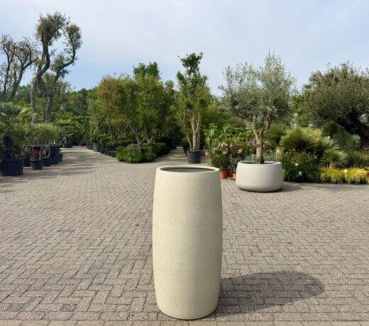 Plantenbak Grigio Modern Vase Antique White (Luca Lifestyle)