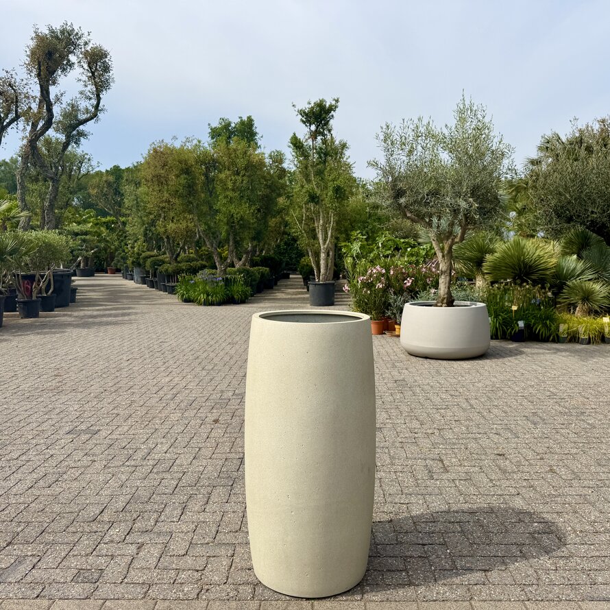 Plantenbak Grigio Modern Vase Antique White (Luca Lifestyle)