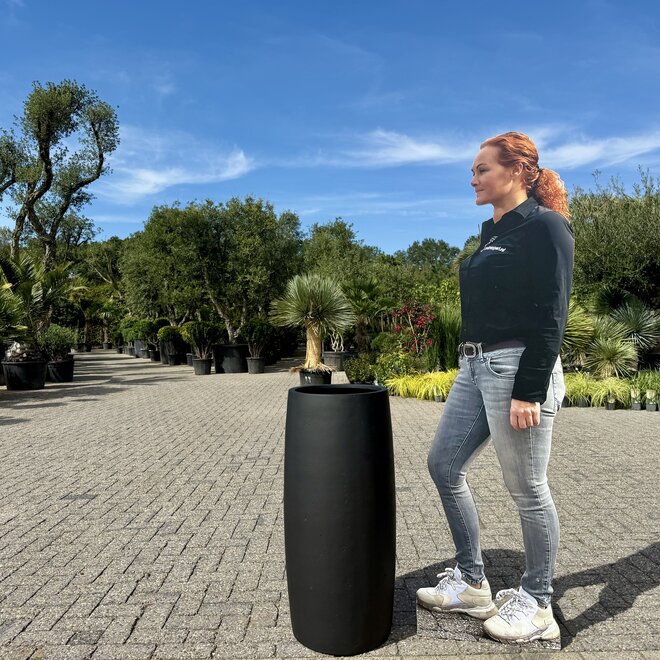Grigio Modern Vase Anthracite (Luca Lifestyle) - 70 cm