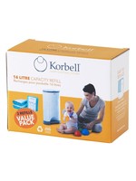 Korbell Korbell / Refill 16L / 3 pak