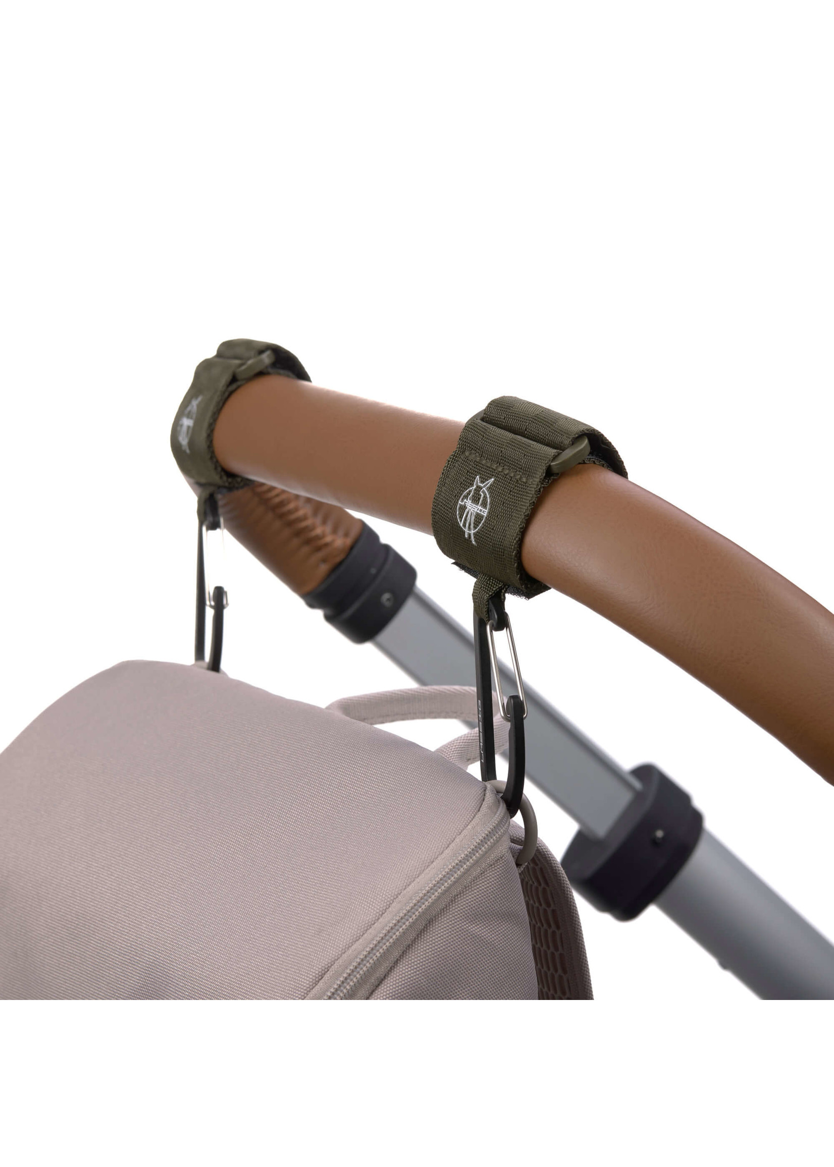 Laessig Lassig / Haken kinderwagen / Olive