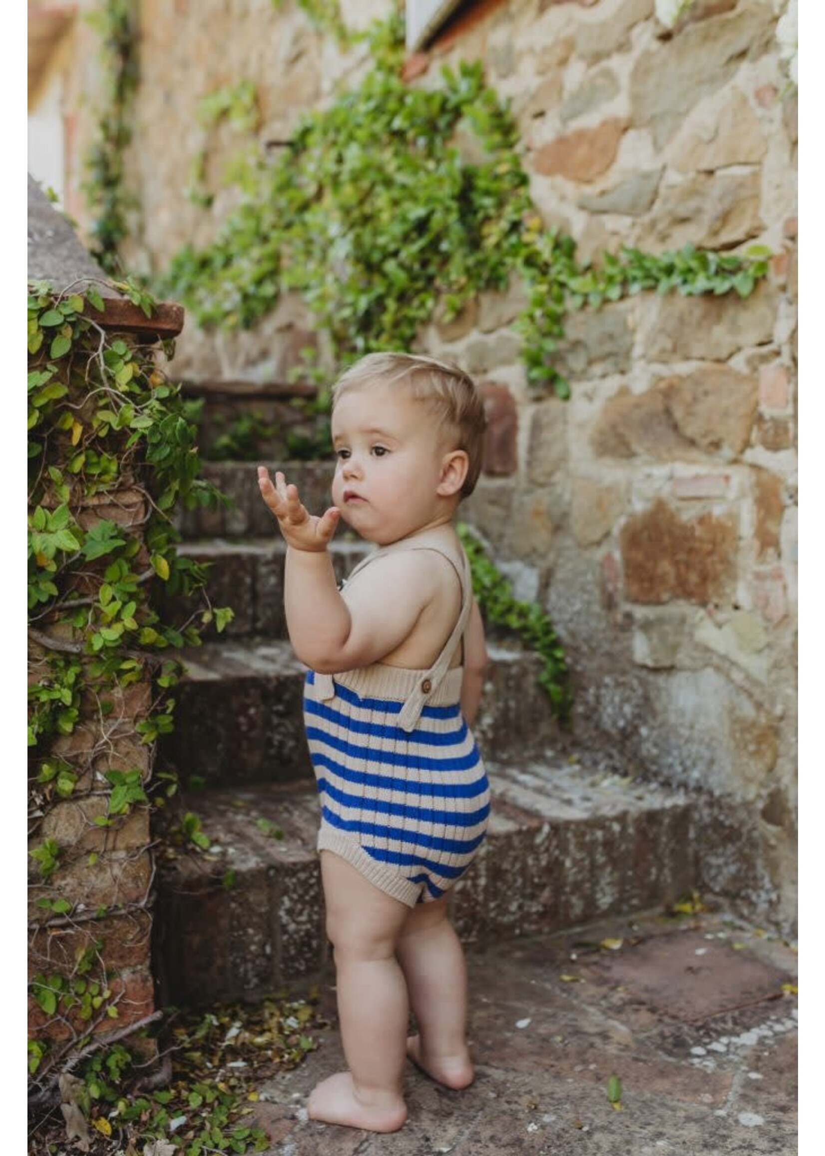 Sproet & Sprout Sproet & Sprout / Salopette romper / Stripe