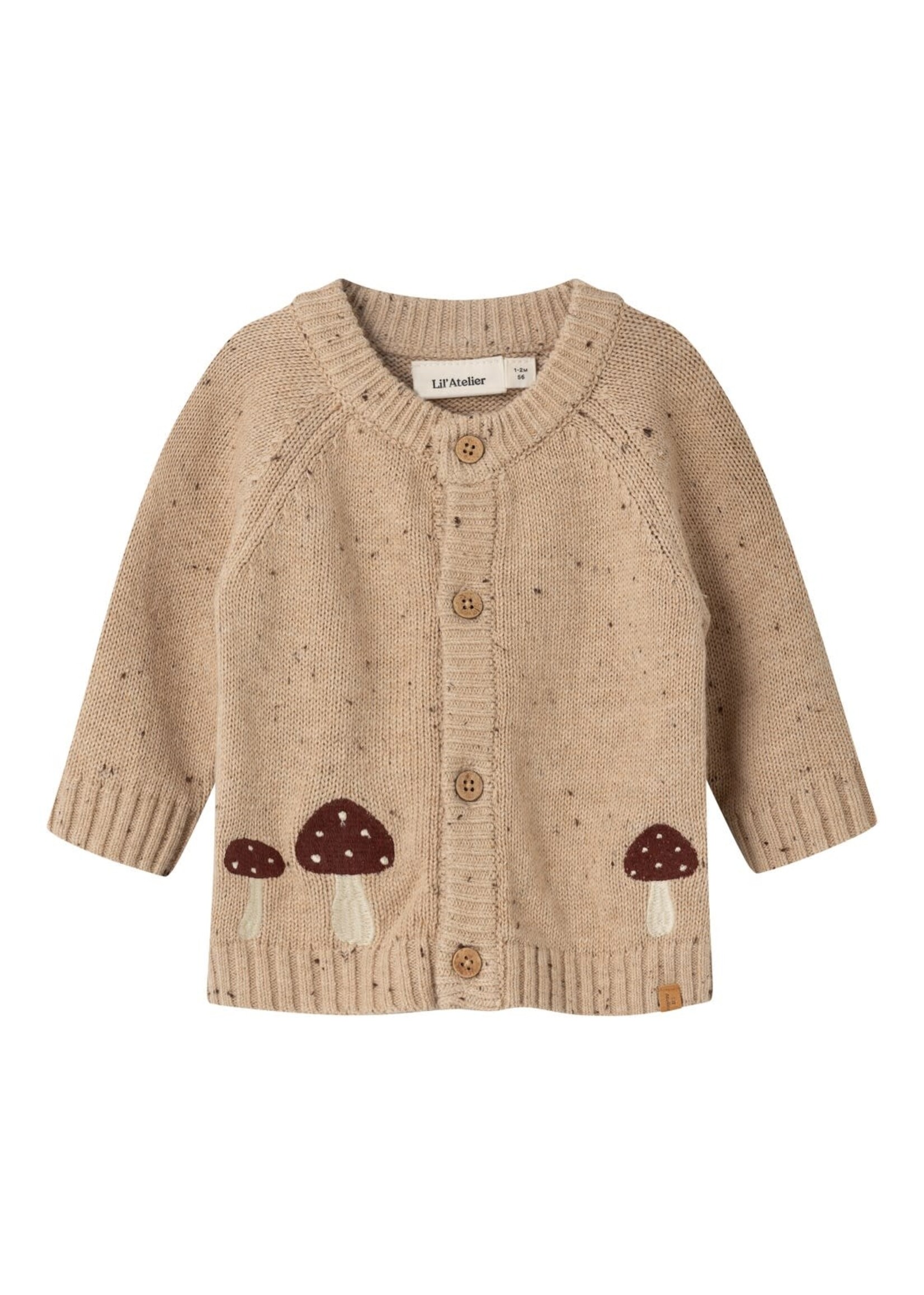 Lil Atelier Lil' Atelier / Cardigan Lamao / Paddenstoelen