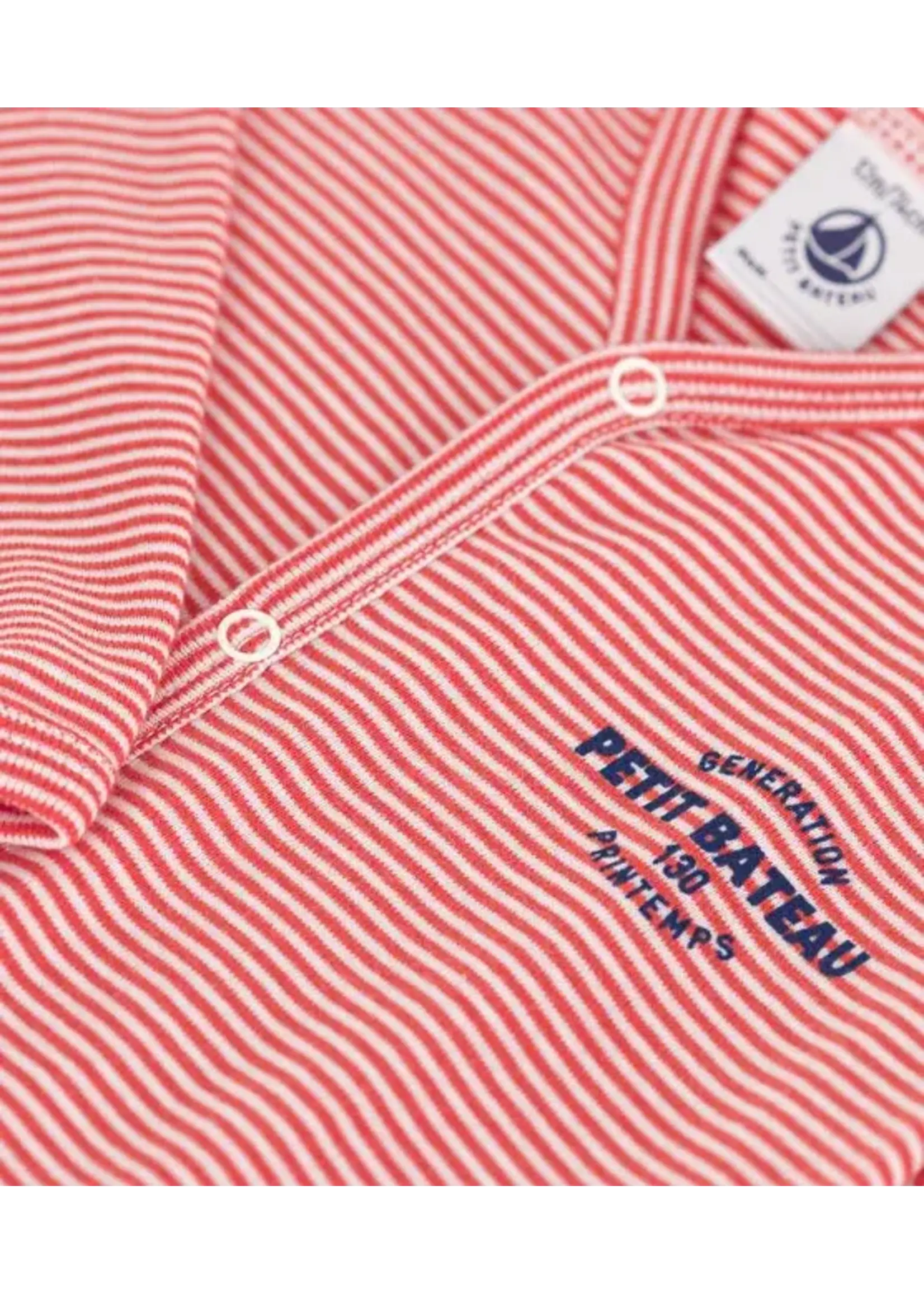 Petit Bateau Petit Bateau / Pyjama / Apricot streepje