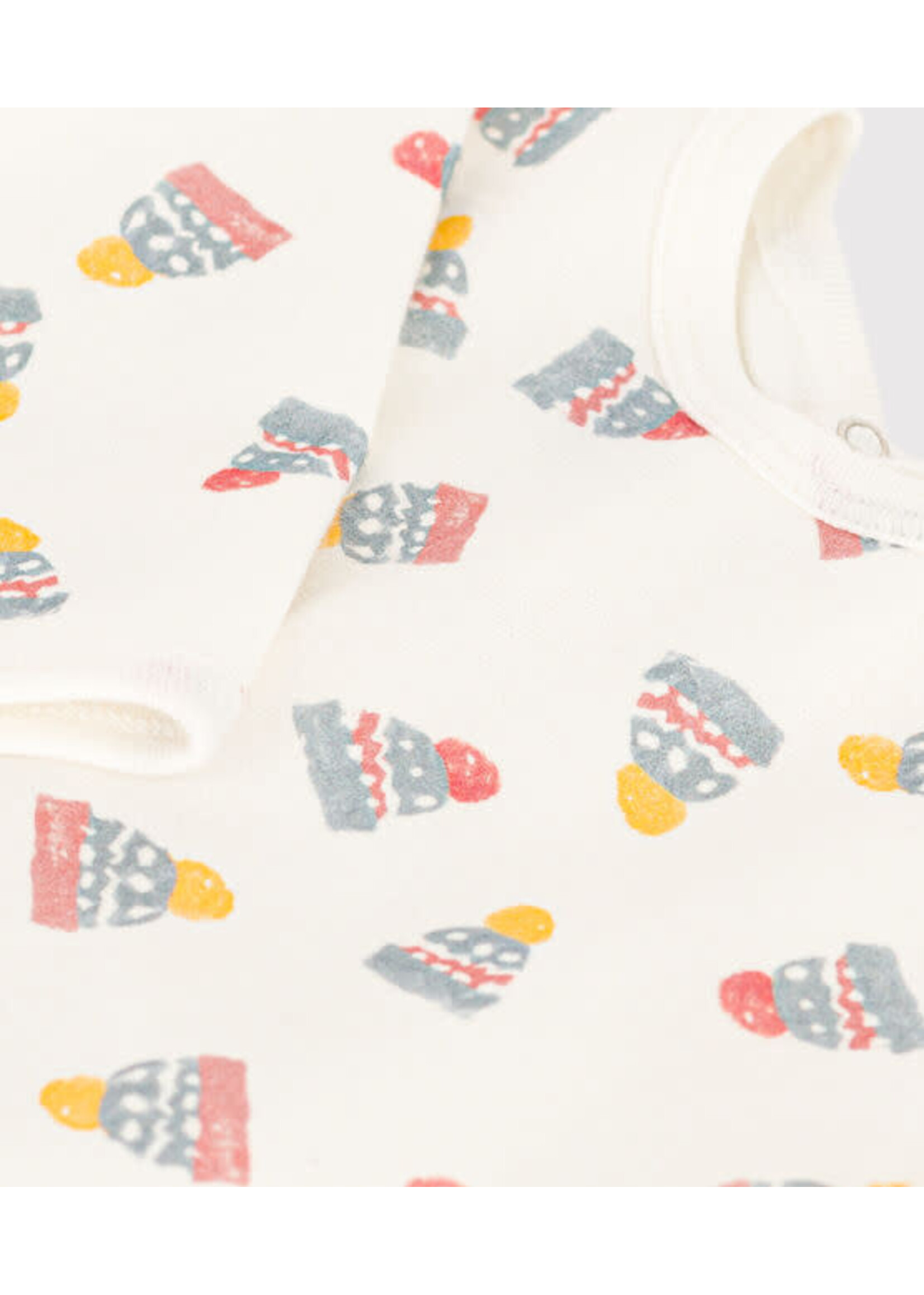 Petit Bateau Petit Bateau / Pyjama molton / Mutsjes