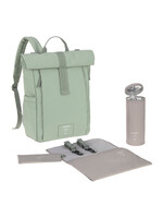 Laessig Lassig / Rolltop Up luiertas / Silver green