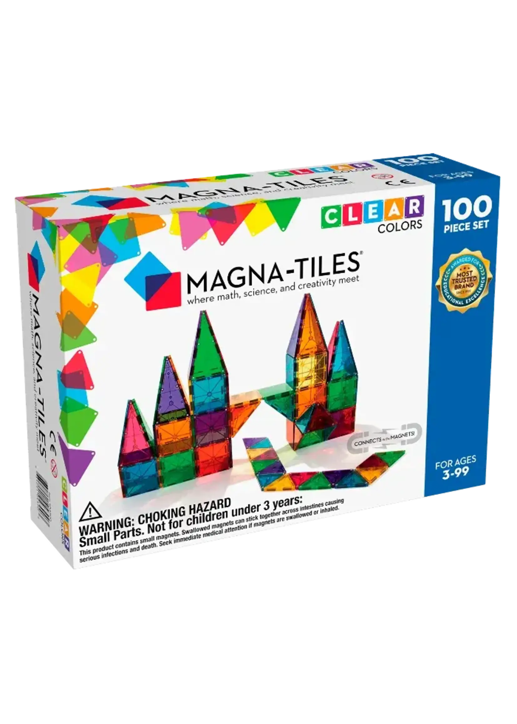 Magna Tiles Magna Tiles / 100 stuks / Clear color