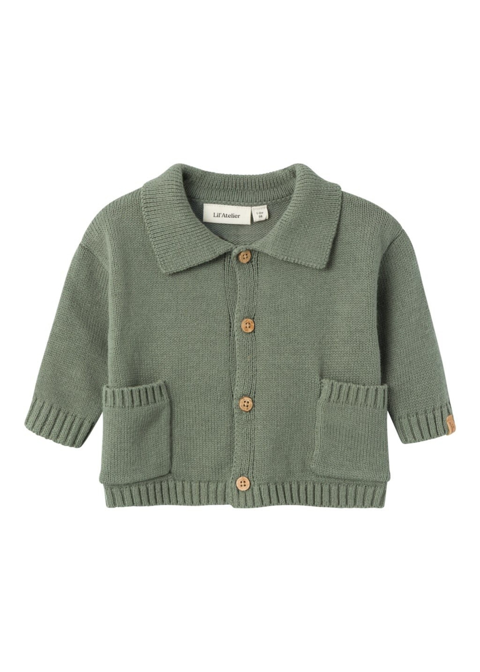 Lil Atelier Lil' Atelier / Cardigan / Agave green