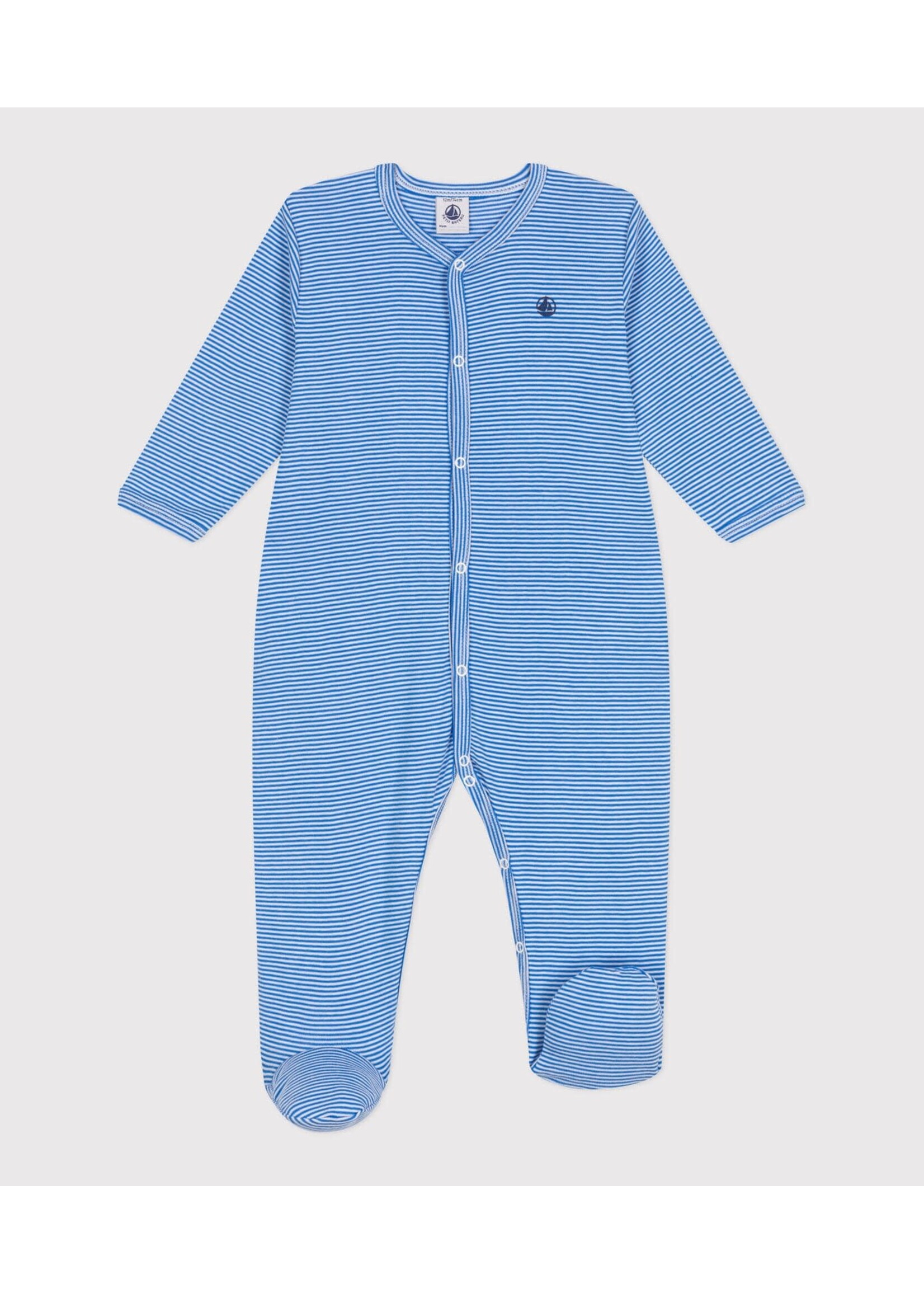 Petit Bateau Petit Bateau / Pyjama streepje / Delphinium