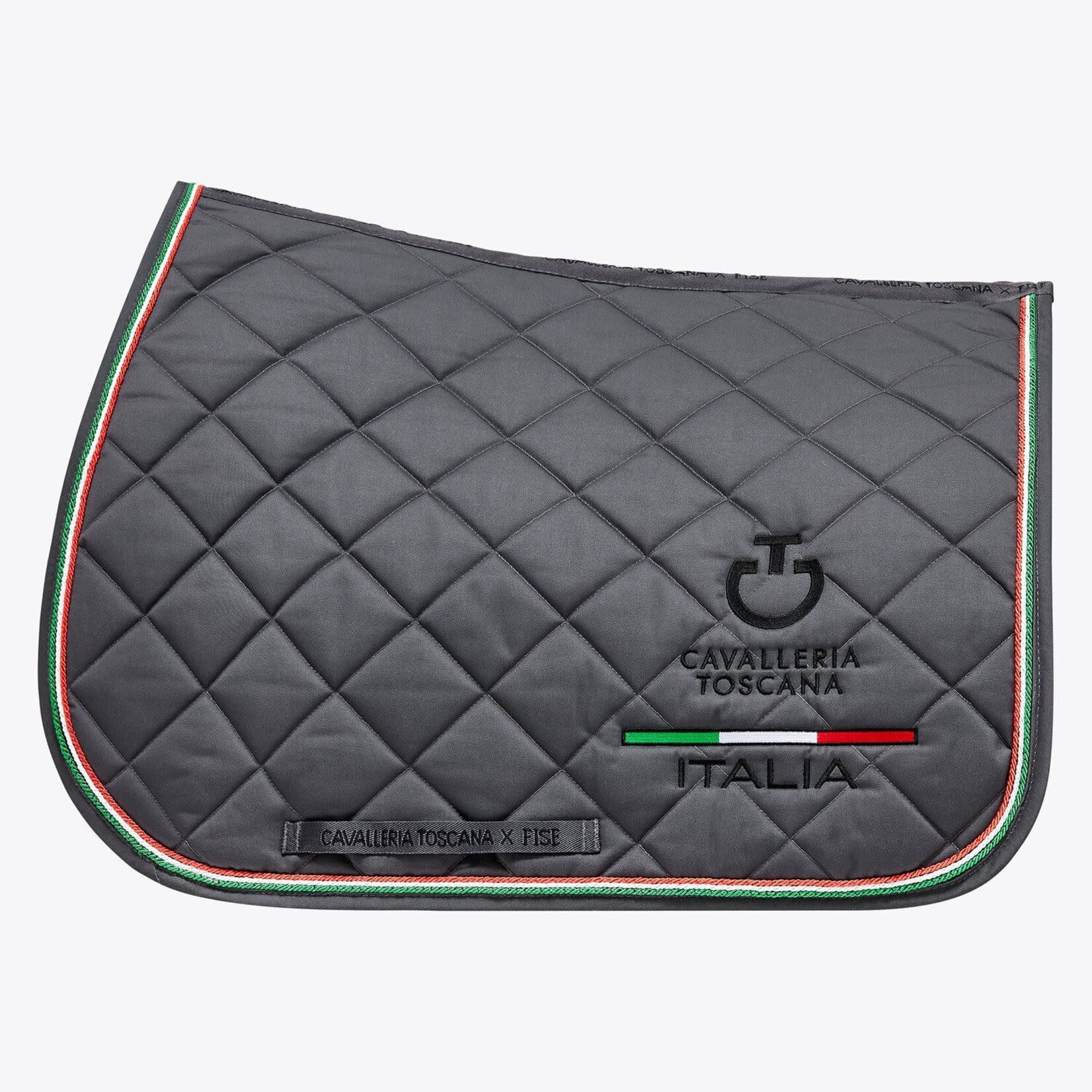 Cavalleria Toscana x fise sottosella jumping saddle pad - Equestrian Style  Exclusive Equestrian Brands