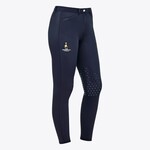 Cavalleria Toscana Cavalleria toscana x fise dames rijbroek knie grip blauw