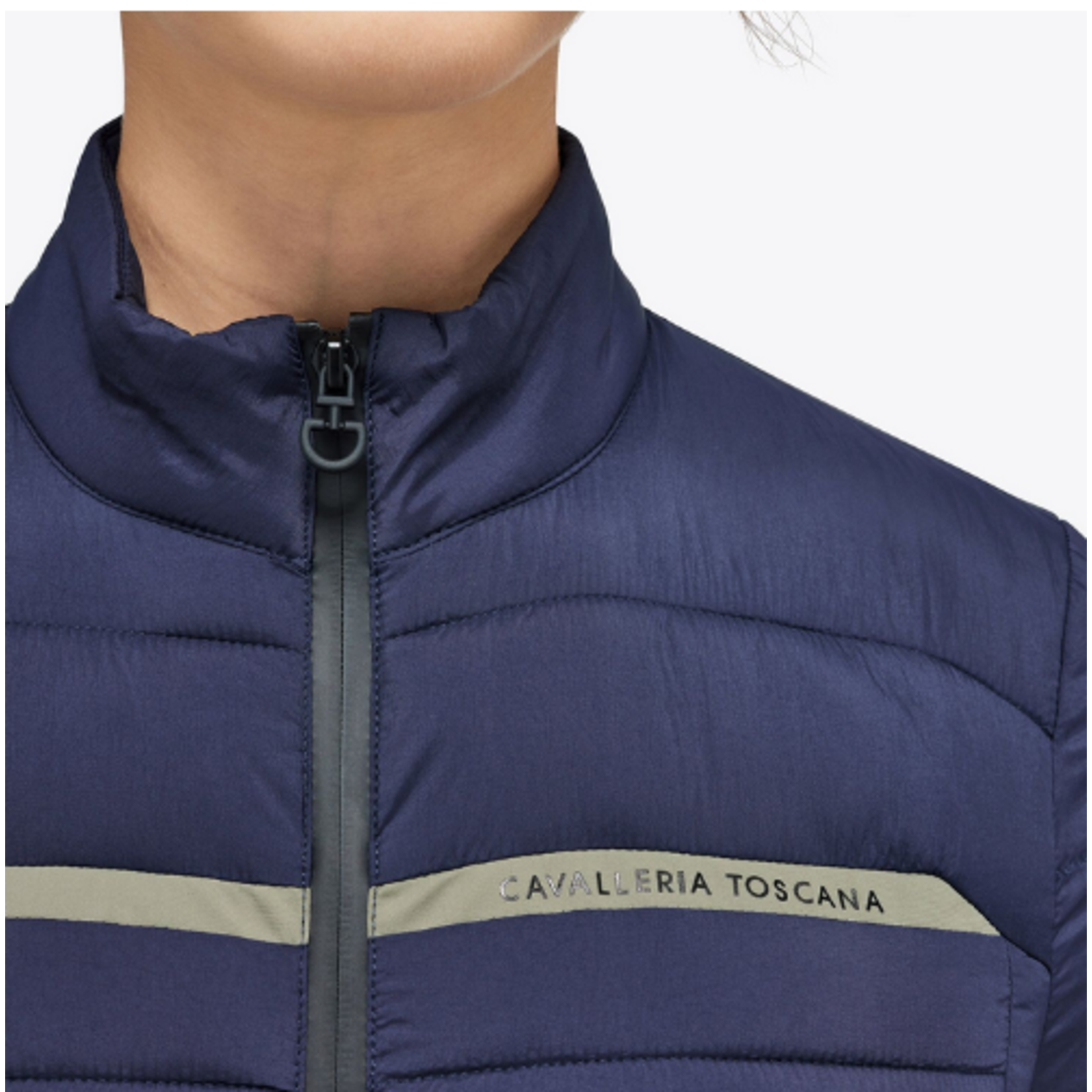 Cavalleria Toscana Cavalleria toscana dames quilted nylon puffer jacket