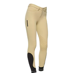 Cavalleria Toscana Cavalleria toscana perforated logo tape knee grip kids breeches