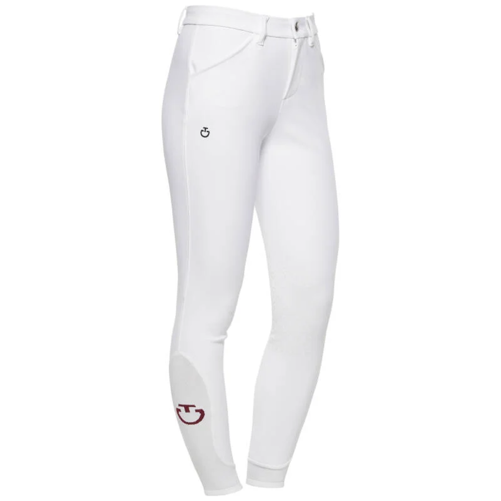 Cavalleria Toscana Cavalleria toscana kids color knee grip breeches white