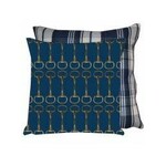 Grays Equestrian pillow blue