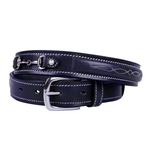 Equestrian-style Equestrian style riem bitjes blauw