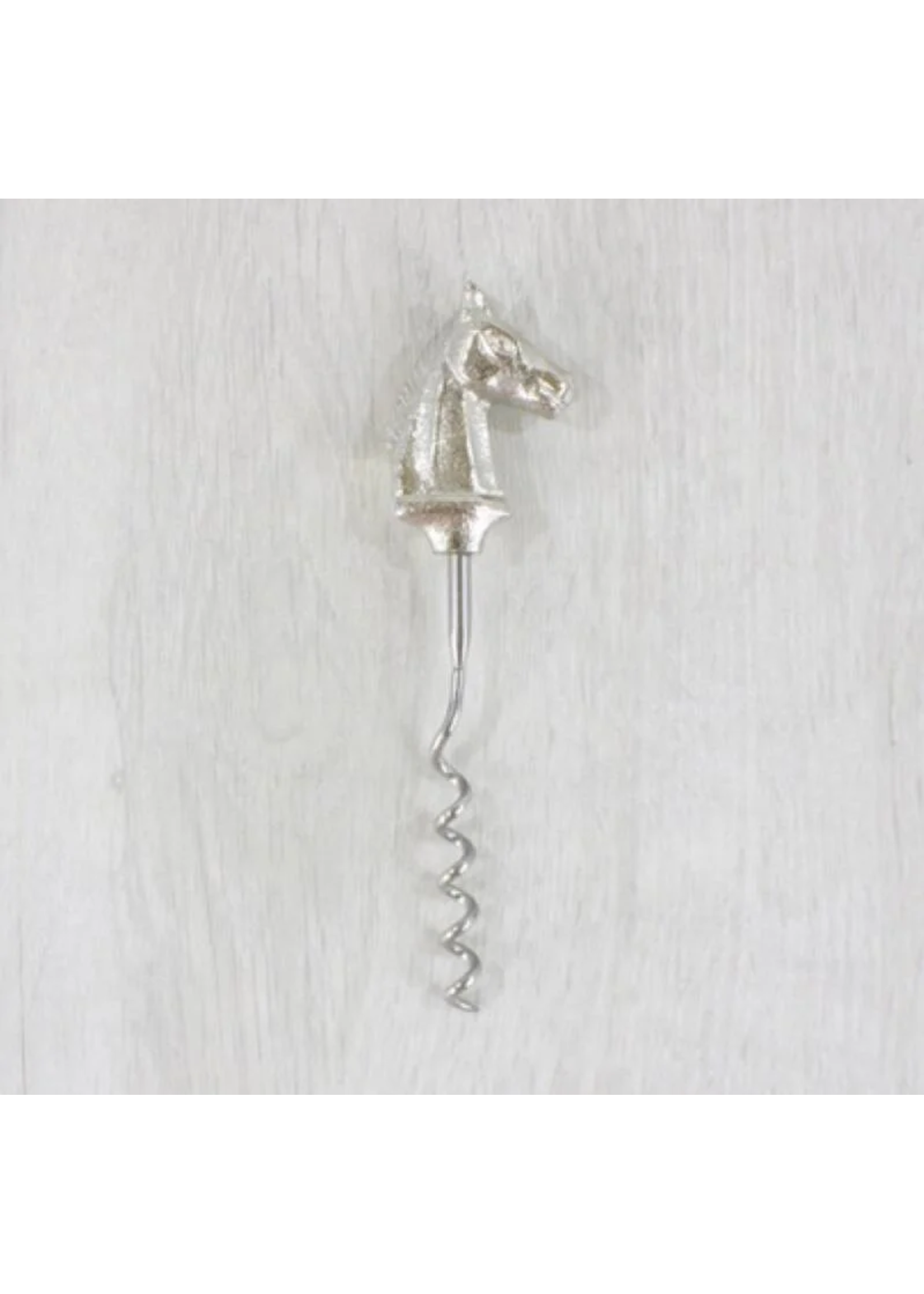 Horses and Lifestyle Equestrian style silver horse cork crew