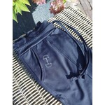 Equestrian-style Equestrian style travel breeches dark blue