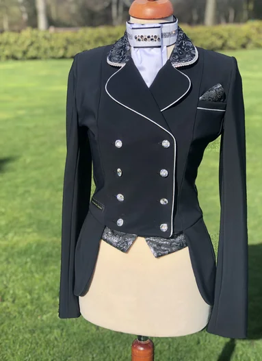 Lamantia Couture short tailcoat silver shine - Equestrian Style ...