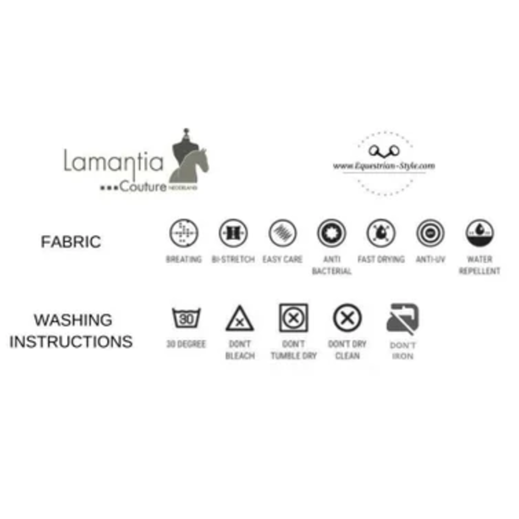 Lamantia Couture Nederland DEMO Lamantia Couture verkorte slipjas simpel zwart le 94 Maat 34